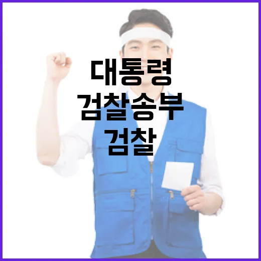 대통령 사건 검찰 …