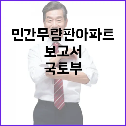 국토부 보고서 민간…