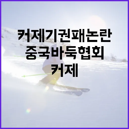 중국바둑협회 반발 …