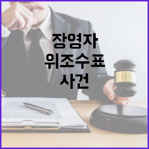 장영자 150억 위…