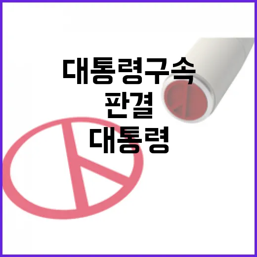 대통령 구속 기소 …