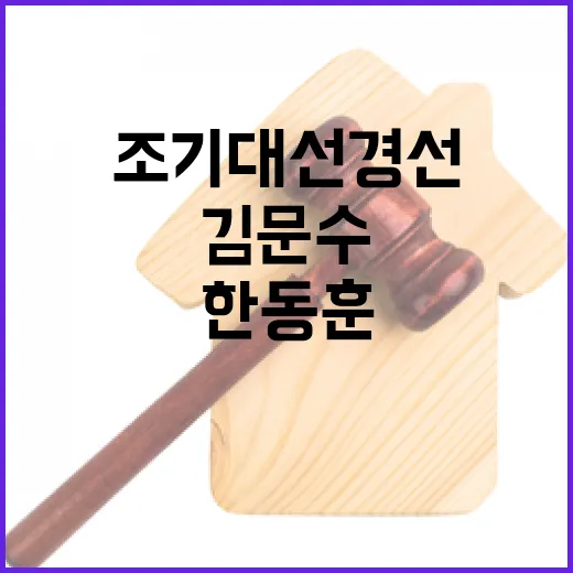 조기 대선 경선 김…