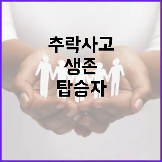 항공기 추락 사고 …