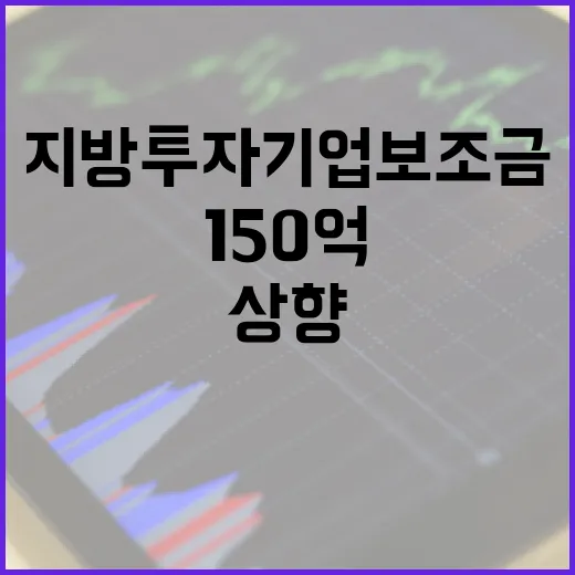 지방투자기업 보조금…