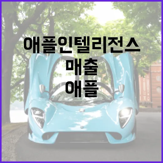 애플 인텔리전스 매…