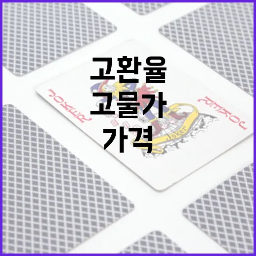 고물가 고환율 시대…