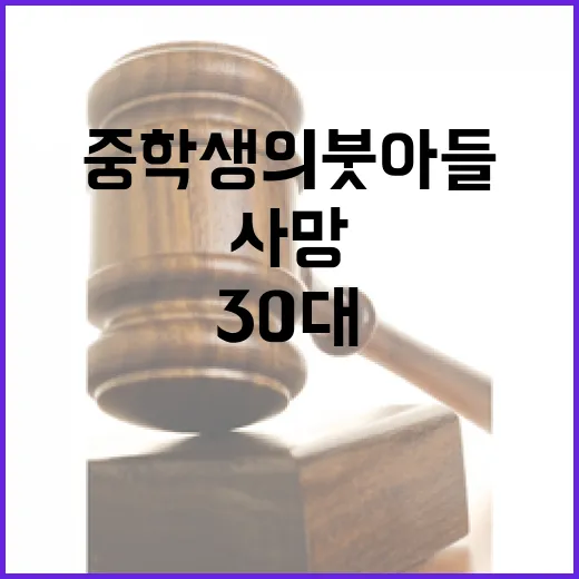 중학생 의붓아들 사…