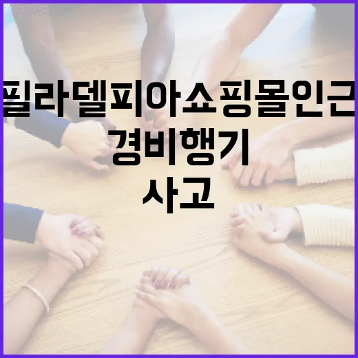 경비행기 사고 필라…