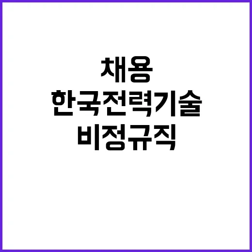 2024년도 제3차 비정규직(결원보충 대체인력) 채용공고