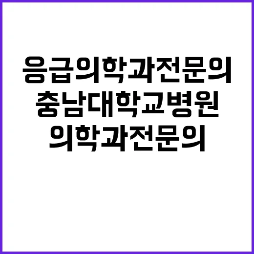 충남대학교병원 비정…