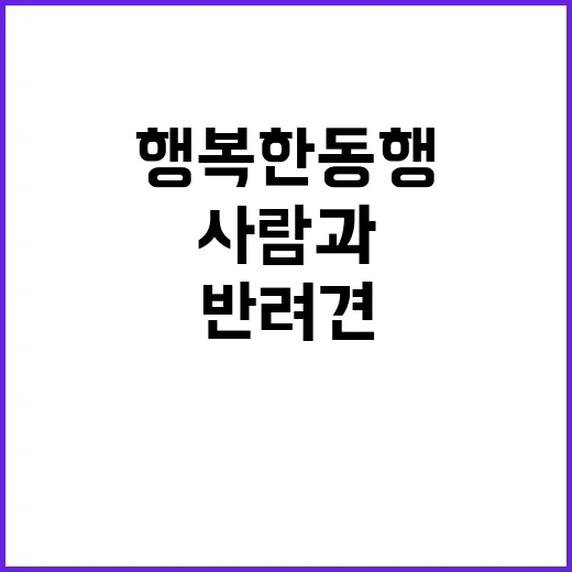 행복한 동행 사람과…