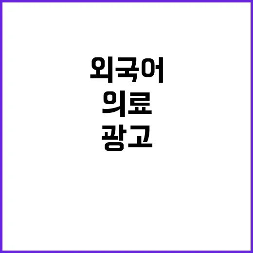 의료관광 허용 외국…