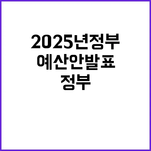 예산안 발표 202…