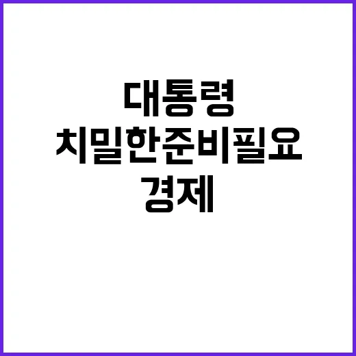 경제 변화 치밀한 …