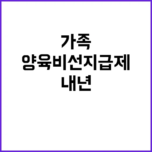 양육비 선지급제 내…