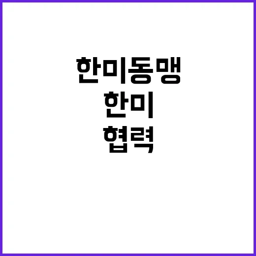 한미동맹 외교부의 …