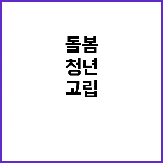 청년미래센터 고립 …