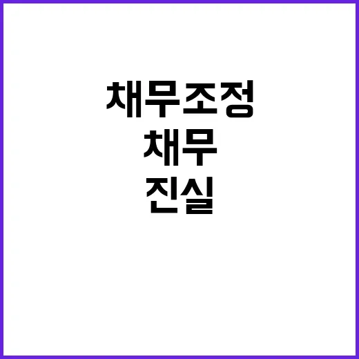 국가 총부채 관리 …