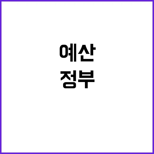 ‘최대 예산’ 정부…