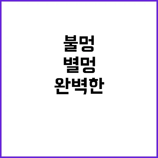 농촌 생활! 불멍과…