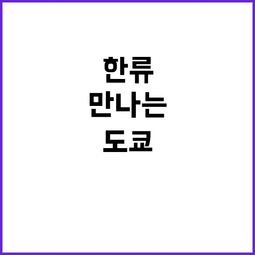 한류의 힘 도쿄에서…