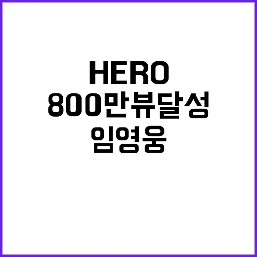 임영웅 HERO 리…