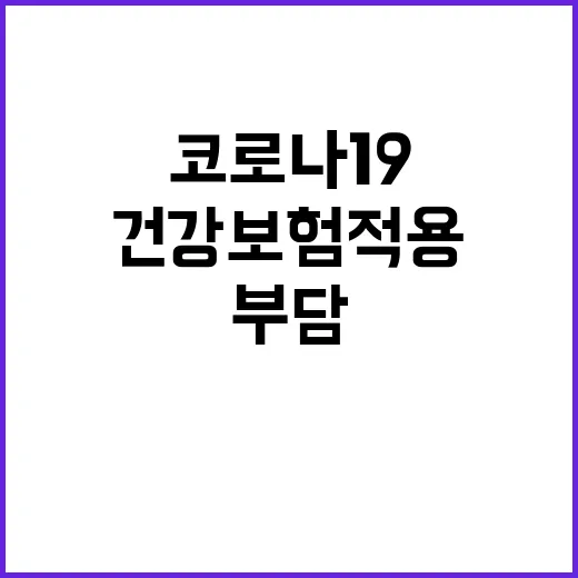 코로나19 건강보험…