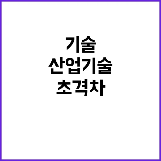 ‘산업기술 강국’ …