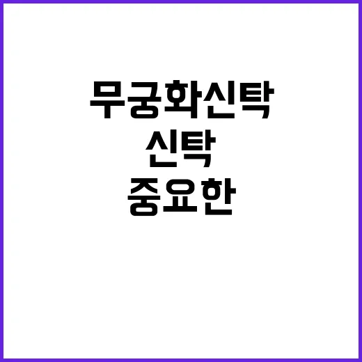 무궁화신탁 금융위의 결정보다 더 중요한 사실!