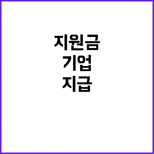 기업 지원금 전주·…