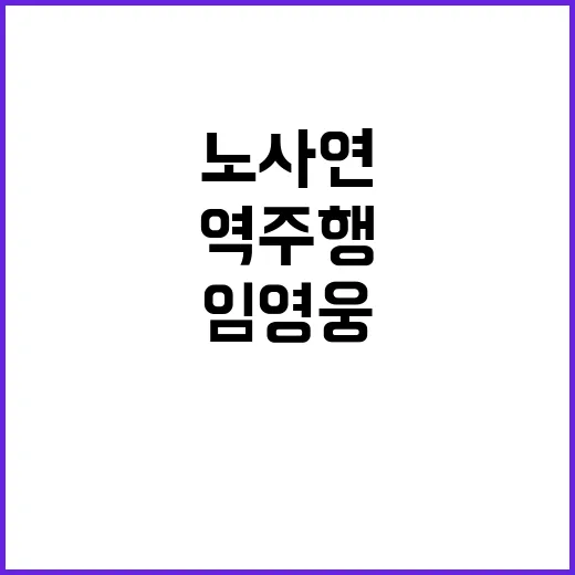 역주행 노사연과 임…