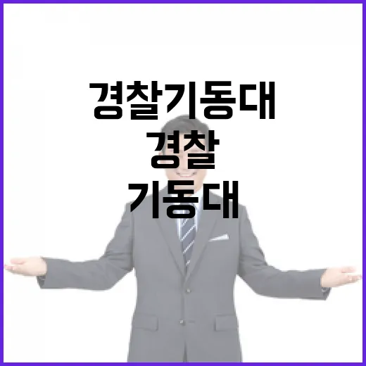 경찰기동대 헌법재판소 배치로 불안 해소?