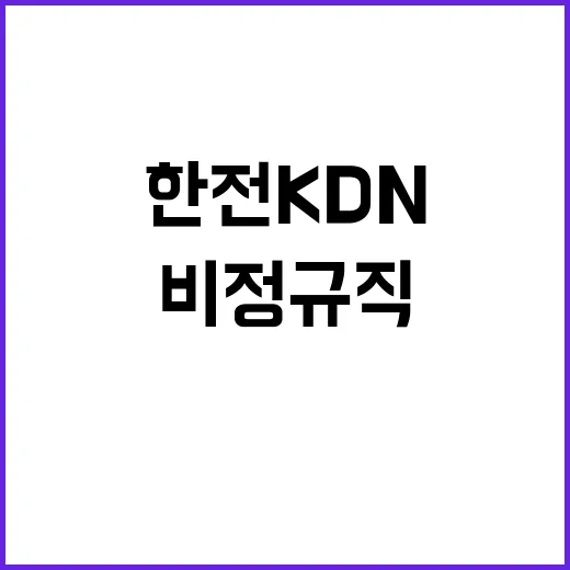 2024년 한전KDN 사내 변호사 채용공고