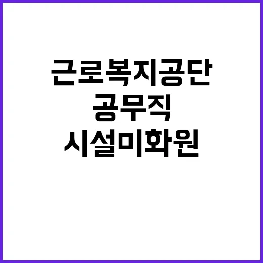 근로복지공단 무기계…