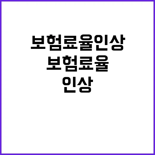 고용보험료율 인상 여부 무엇이 진실인가?