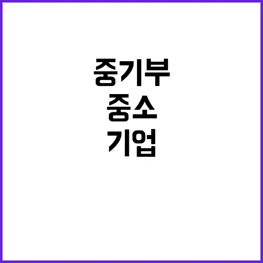 중소기업 자금 지원…