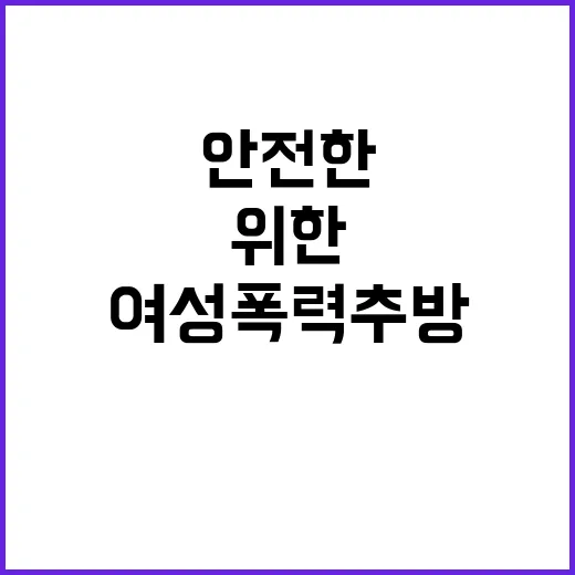 여성폭력 추방 안전…