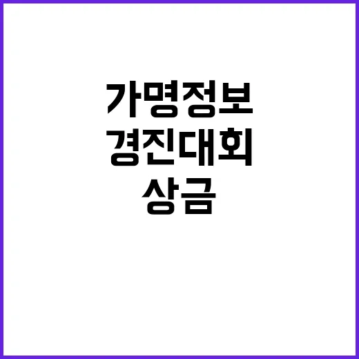 가명정보 경진대회 29개 팀 상금 쟁탈전!