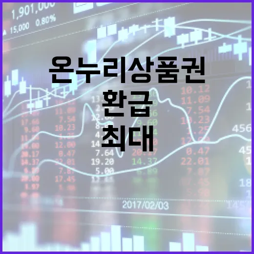 온누리상품권 최대 2만원 환급 기회 놓치지 마세요!