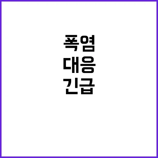 폭염 경고, 국민 안전 위한 긴급 대응 시작!