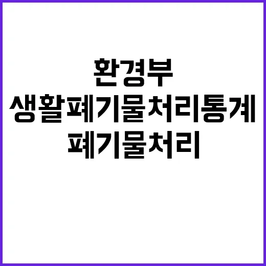 환경부 생활폐기물 …