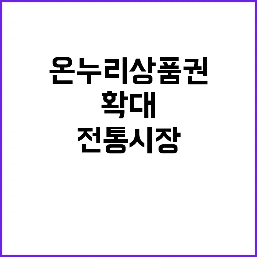 온누리상품권 사용처…