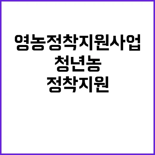 농식품부 “청년농 …