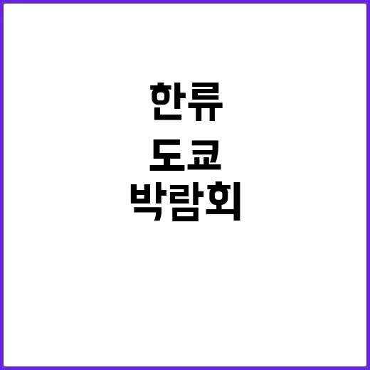 한류의 힘 도쿄 한…