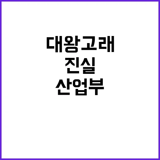 대왕고래 진실 산업…