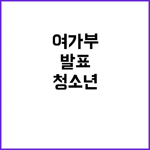 청소년쉼터 입소 절…