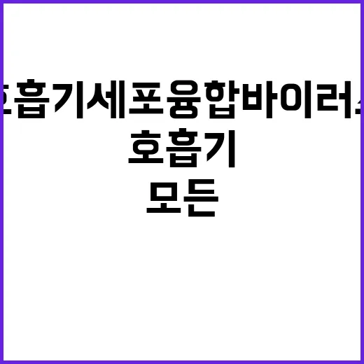 호흡기세포융합바이러…