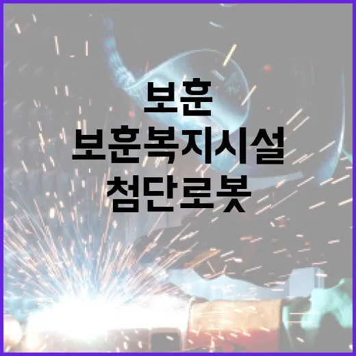 첨단로봇 보훈복지시…