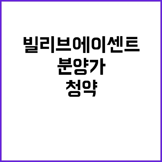 빌리브 에이센트 청…