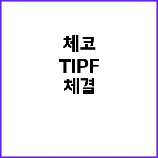 TIPF 체결 한체…